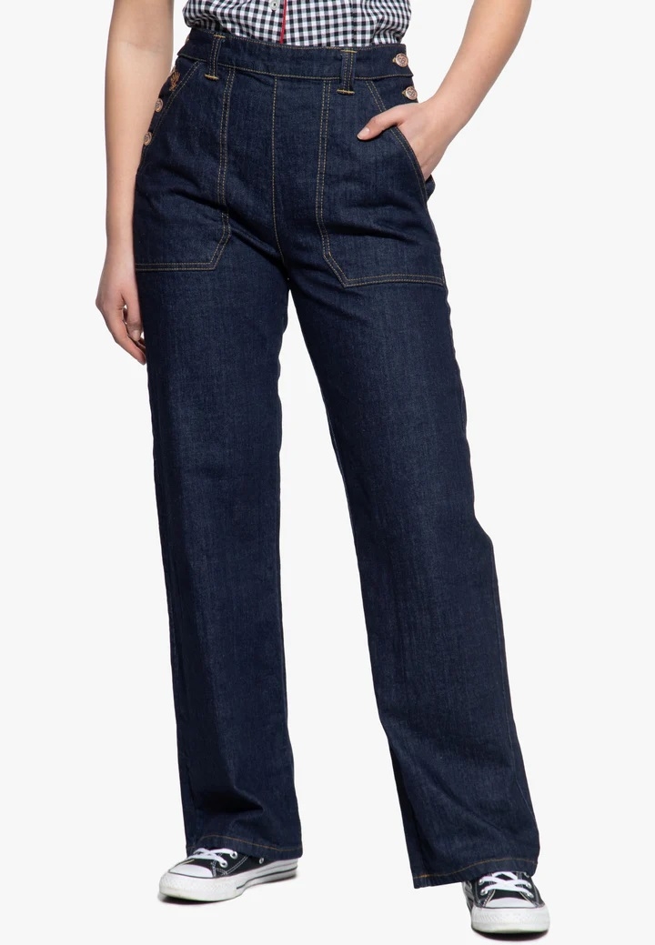 Jeans femme annees 50 Queen Kerosin